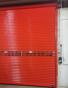 Insulated roller shutters fitted by sdg uk